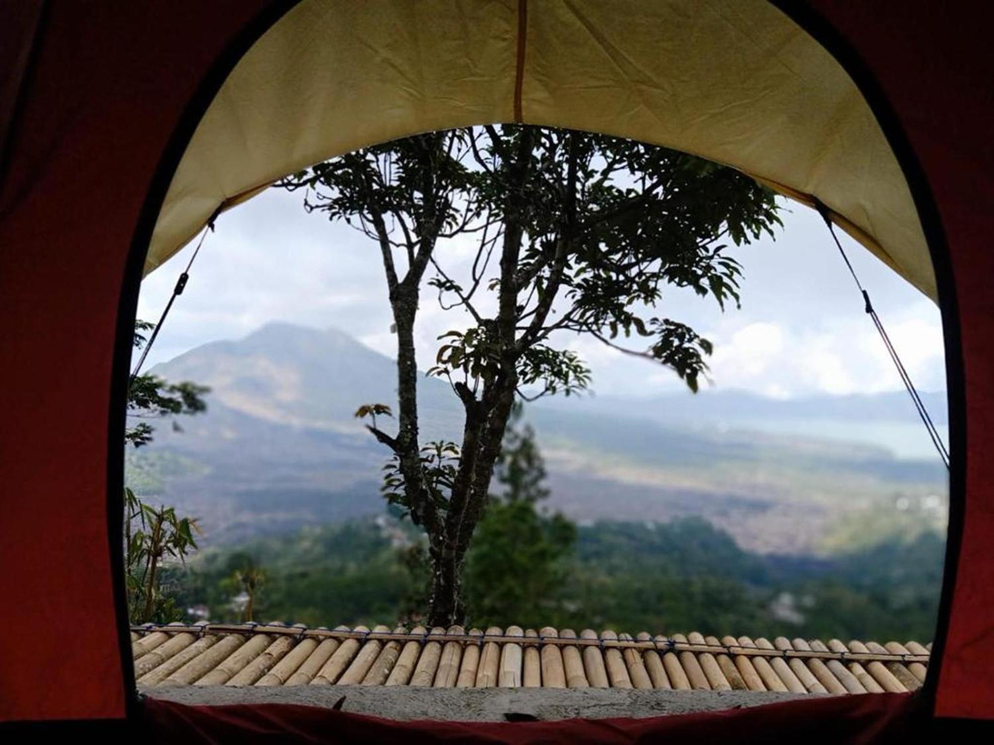 The Panorama Batur Camp Hotell Kintamani Exteriör bild