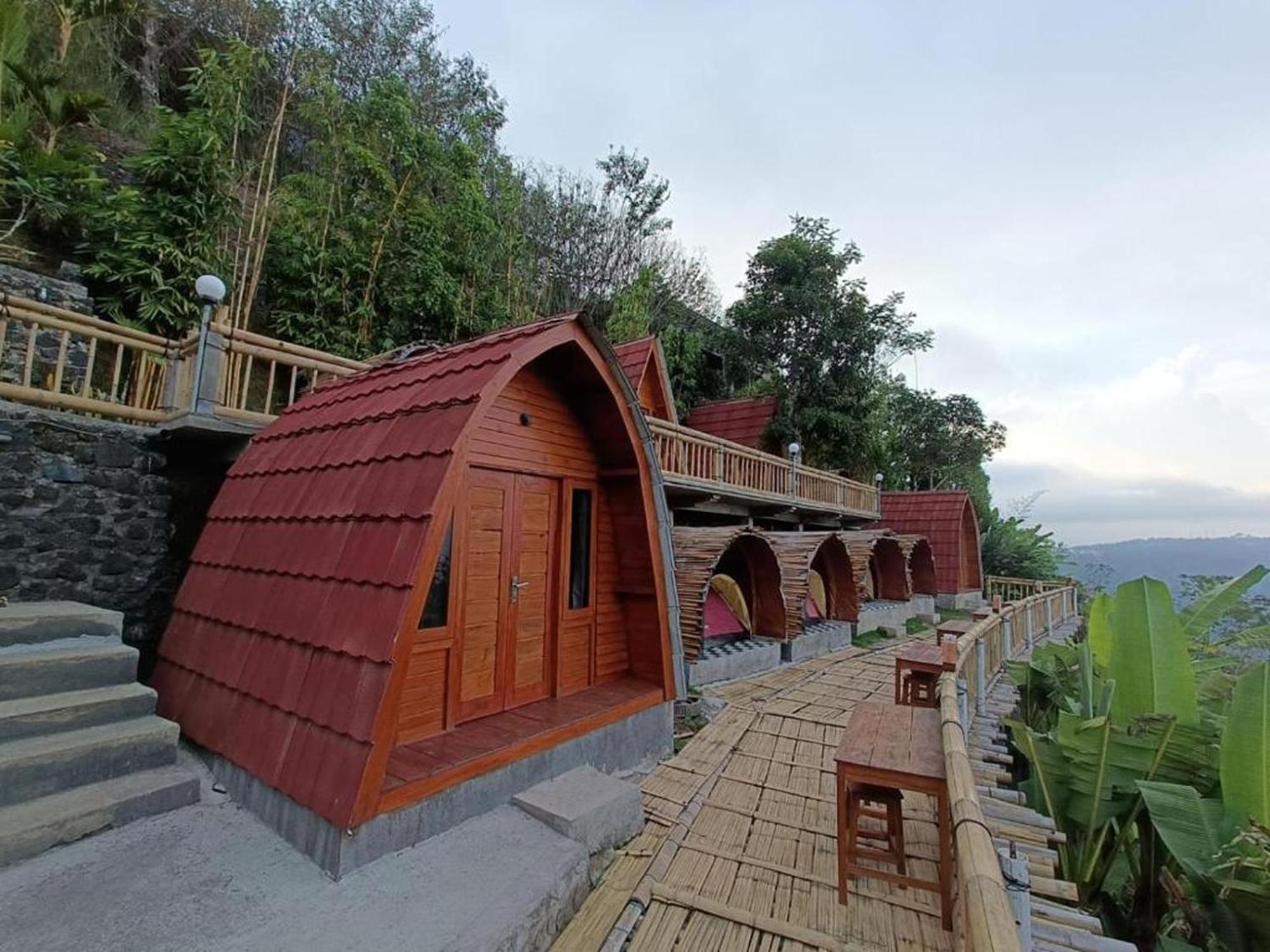 The Panorama Batur Camp Hotell Kintamani Exteriör bild