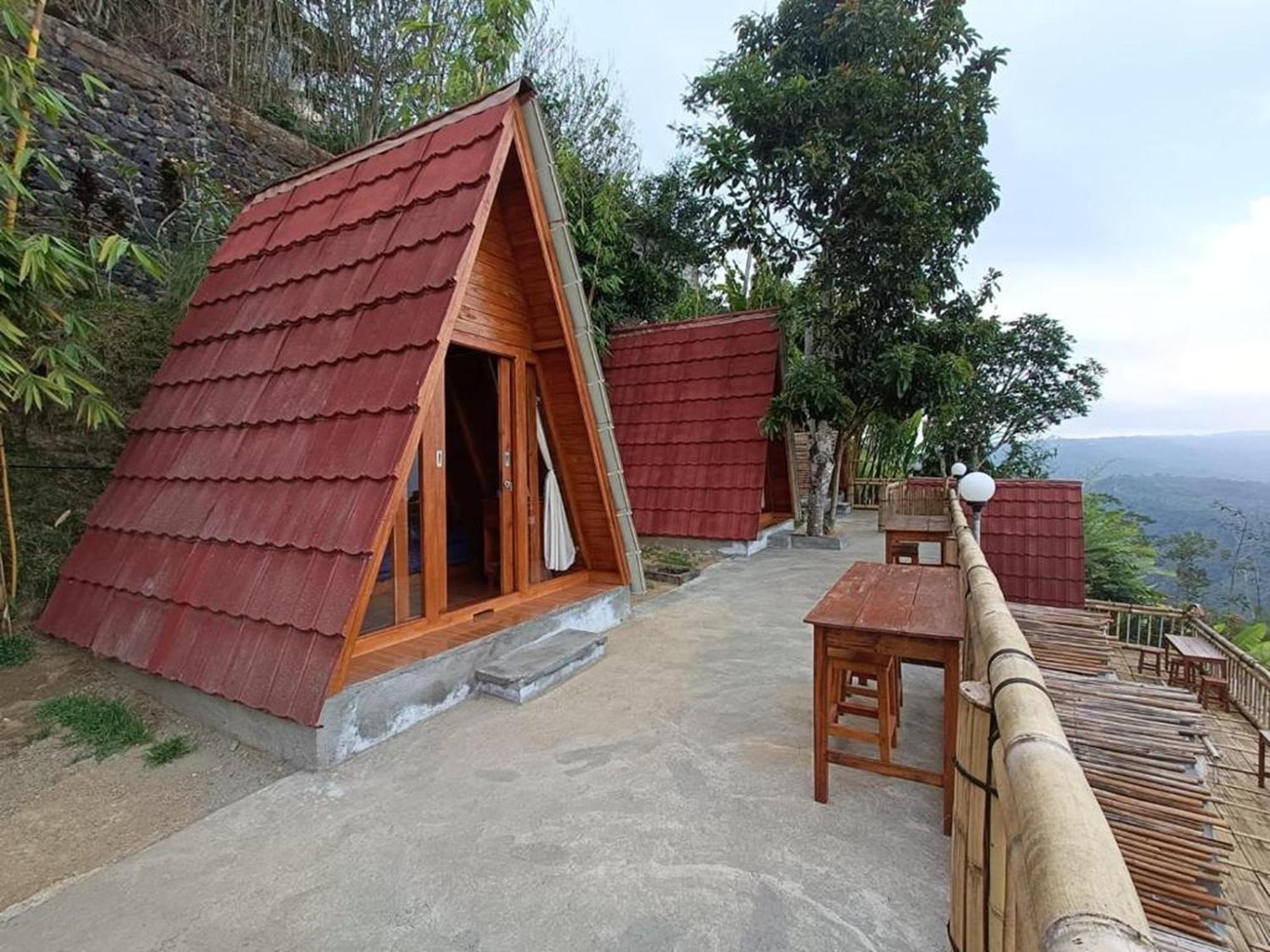The Panorama Batur Camp Hotell Kintamani Exteriör bild